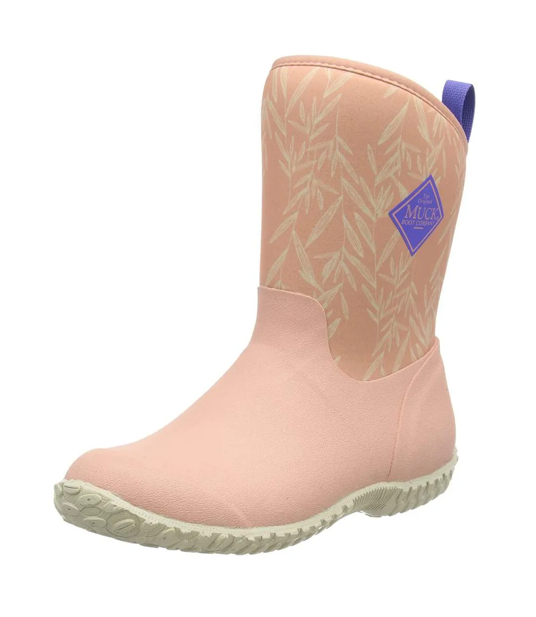 Womens/ladies muckster ii wheat short wellington boots muted clay Muck Boots