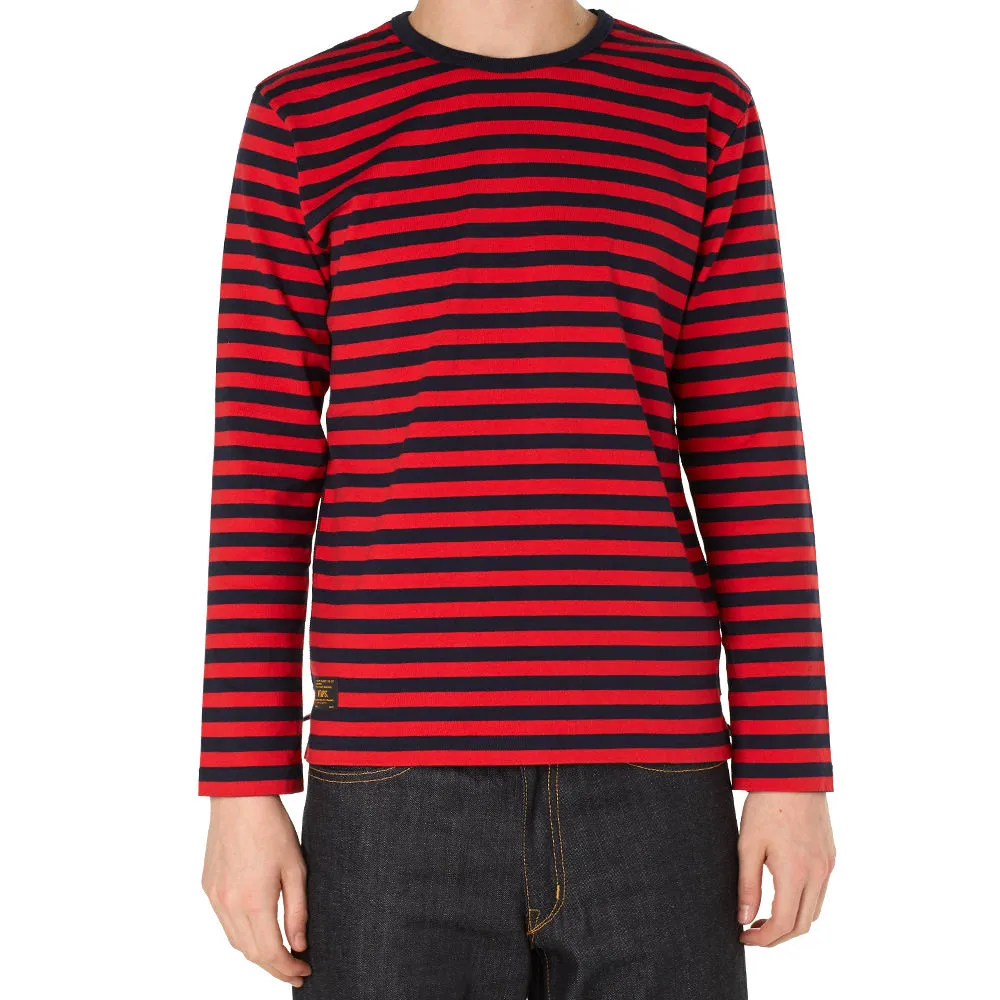 WTAPS Long Sleeve Vasque TeeRed