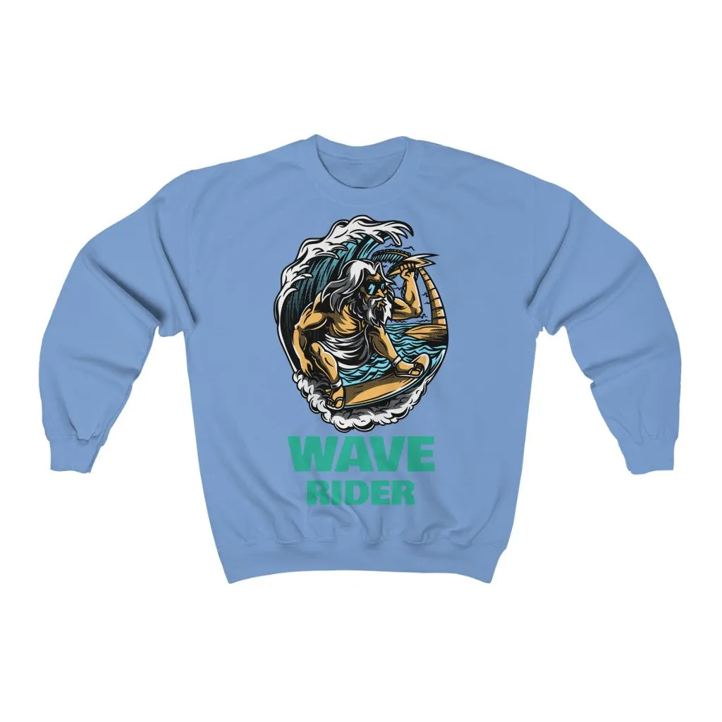 Zeus Surfer HD Crewneck Sweatshirt